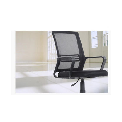 Pikan Black Office Chair With Strong Back Support CHN