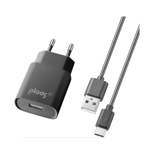 PLOOS PLTCKIT2ATYCK CHARGER KIT 2A USB TYPE-C NERO