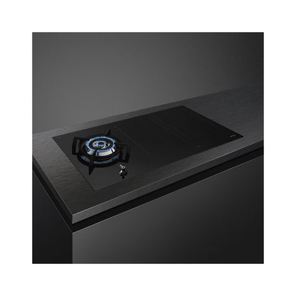 SMEG Hob 90 cm Hybrid Induction + 1 Gas Burner Vitroceramic
