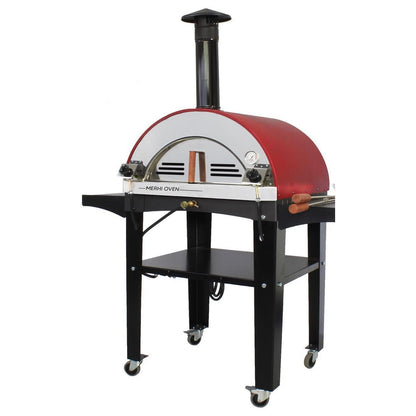 MERHI Oven Classic 400 Brick Red( D:73CM,W:131CM,L:189CM)