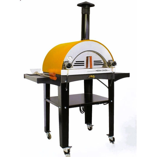 MERHI Oven Classic 400 Steel Orange (D:73CM,W:131CM,L:189CM)