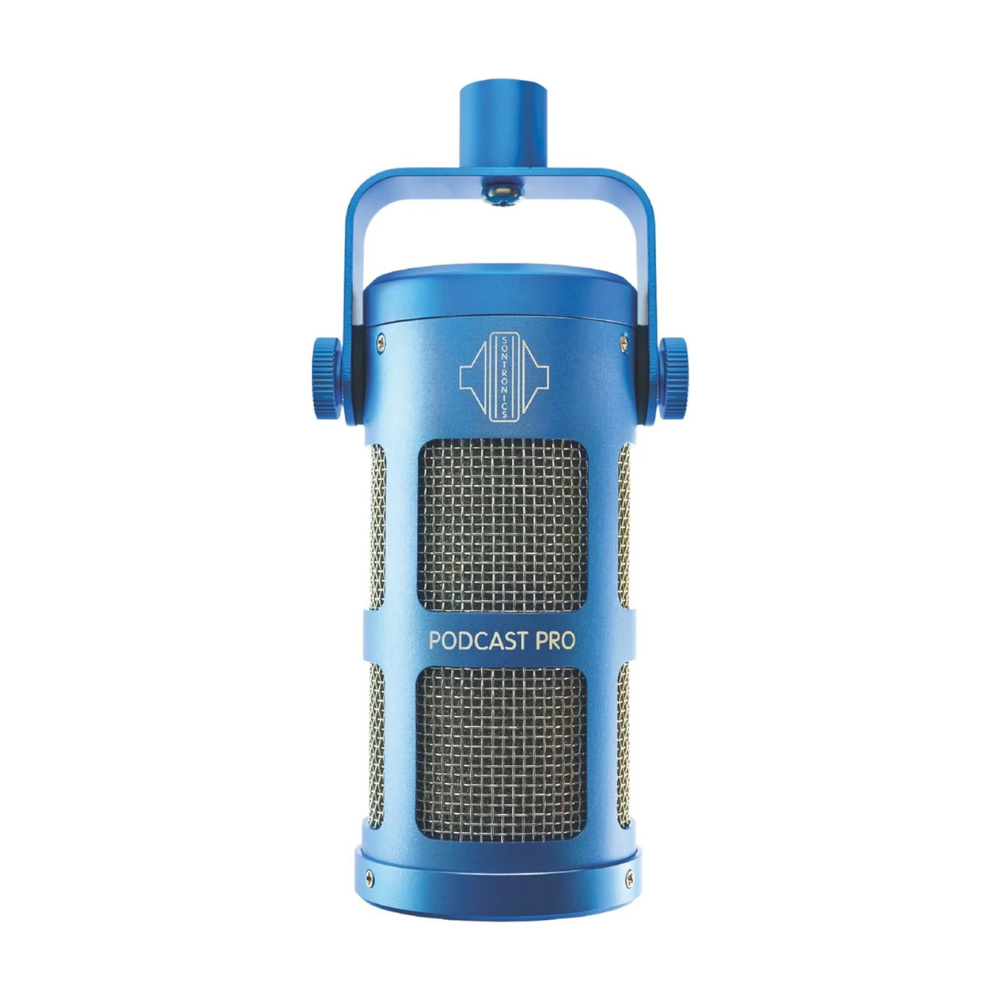 Sontronics Podcast Pro Dynamic Microphone, Blue SONTRONICS