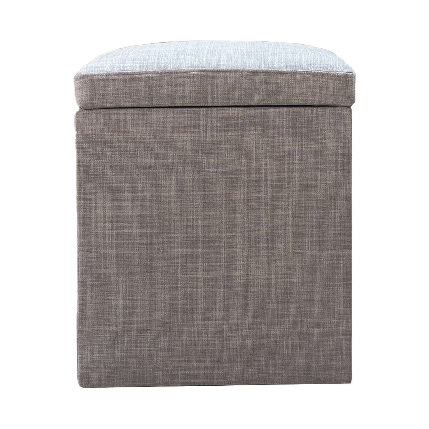 Pouf Square Fabric Storage