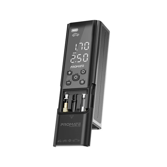 150PSI Portable Air Compressor Power Bank w/ LED Flashlight