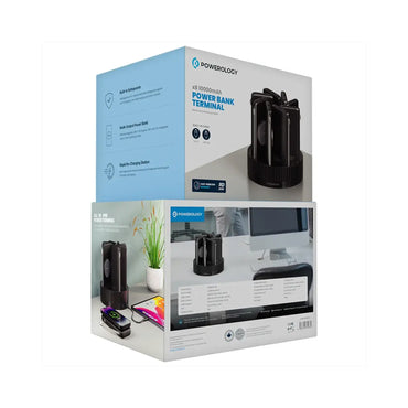 Powerology 8in1 Station 10000mAh PD 120W Wireless - Black POWEROLOGY