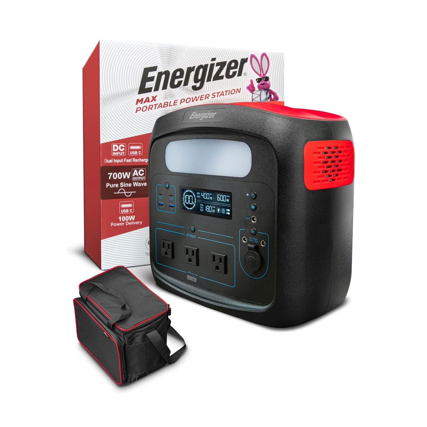 ENERGIZER PORTABLE POWER STATION 700W ULTRA HIGH CAPACITY