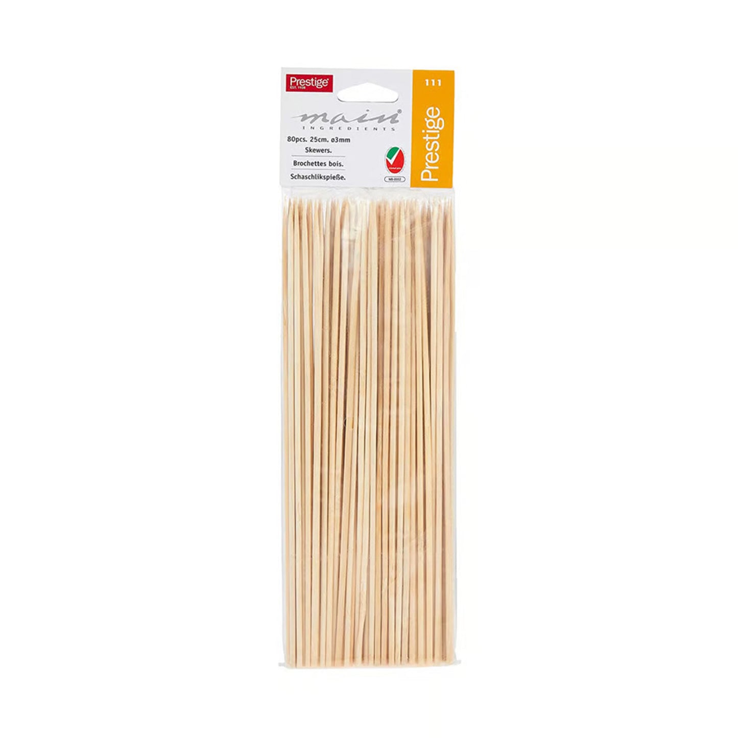 PRESTIGE 00111 WOODEN SKEWERS