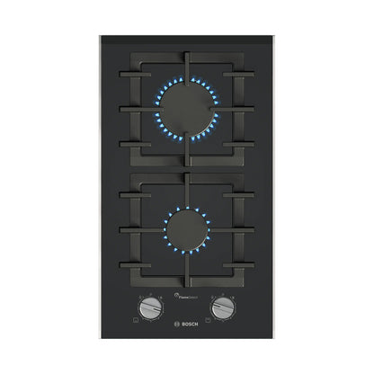 BOSCH Hob 30 cm 2 Gas Burners Vitroceramic Black