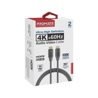 PROMATE Ultra-High Definition 4K@60Hz HDMI Cable