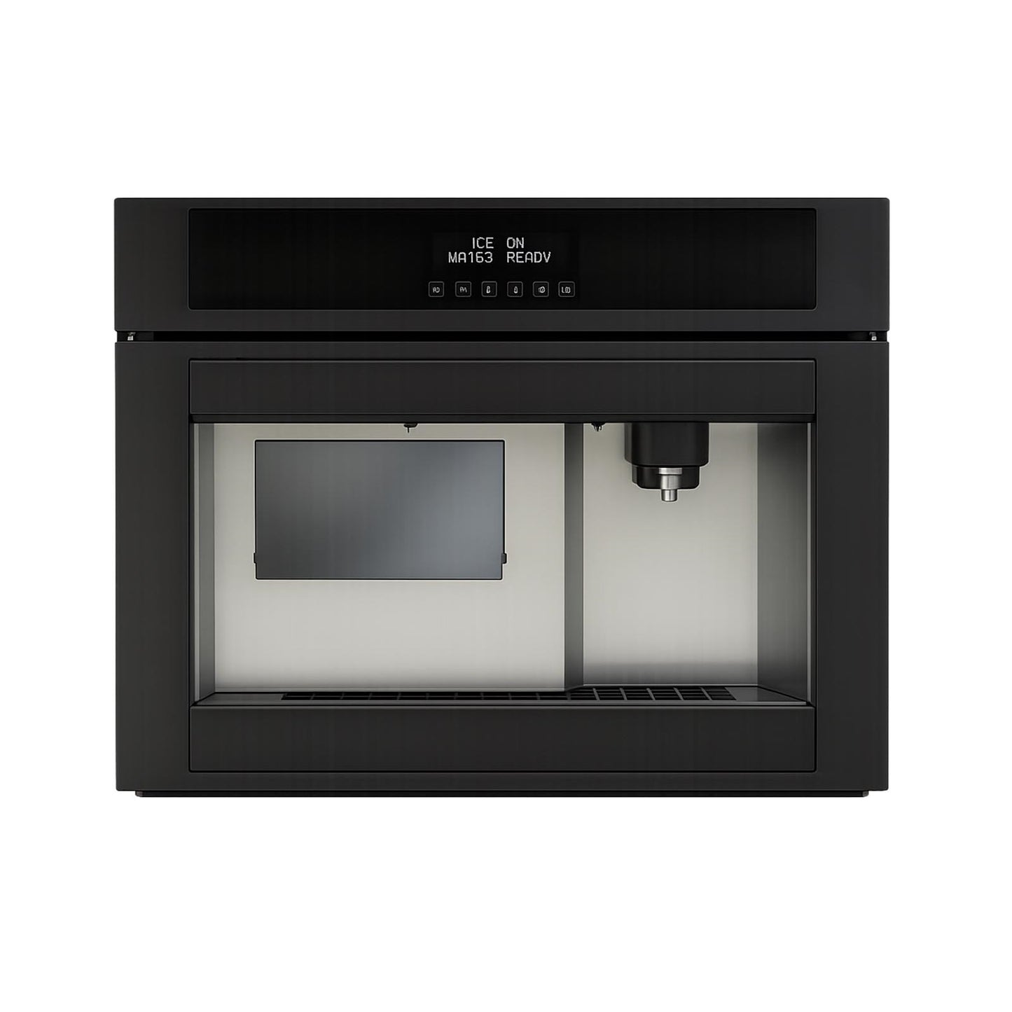 FLORIDA Built in Water Dispenser and Ice Maker Black FLORA