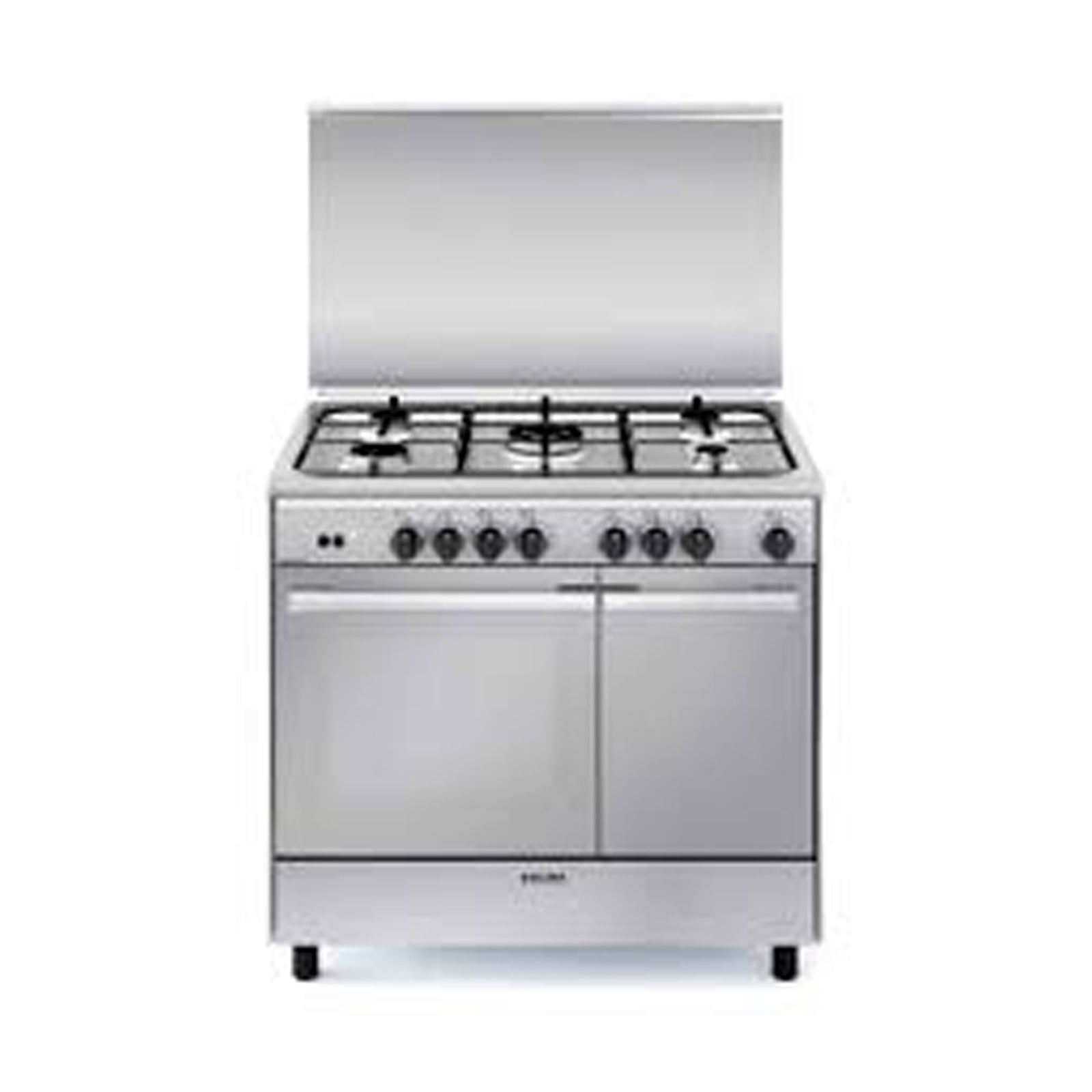 G.GAS Cooker Bottle 90Cm 5 Burners Inox(9638)