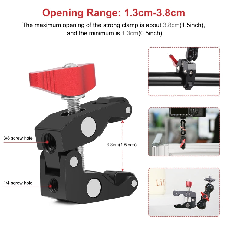 Magic Arm With Ball Mount Clamp
