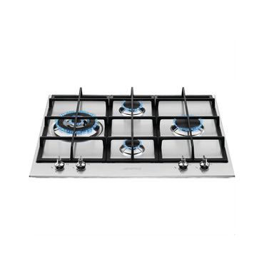 SMEG Hob 60 cm 4 Gas Burners Safety Stainless steel
