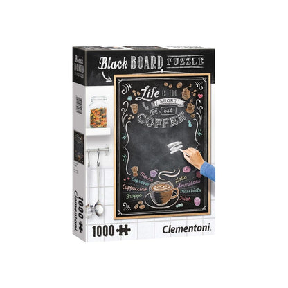 Clementoni Chalkboard Blackboard Coffee Puzzle Clementoni