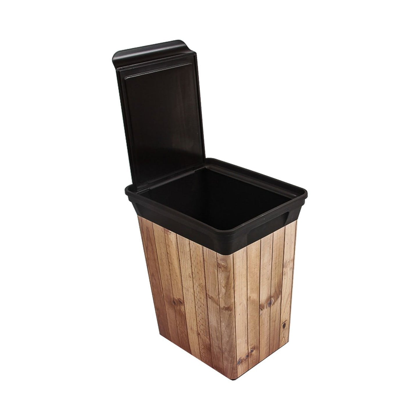 Qutu Trash Bin 20L WOOD