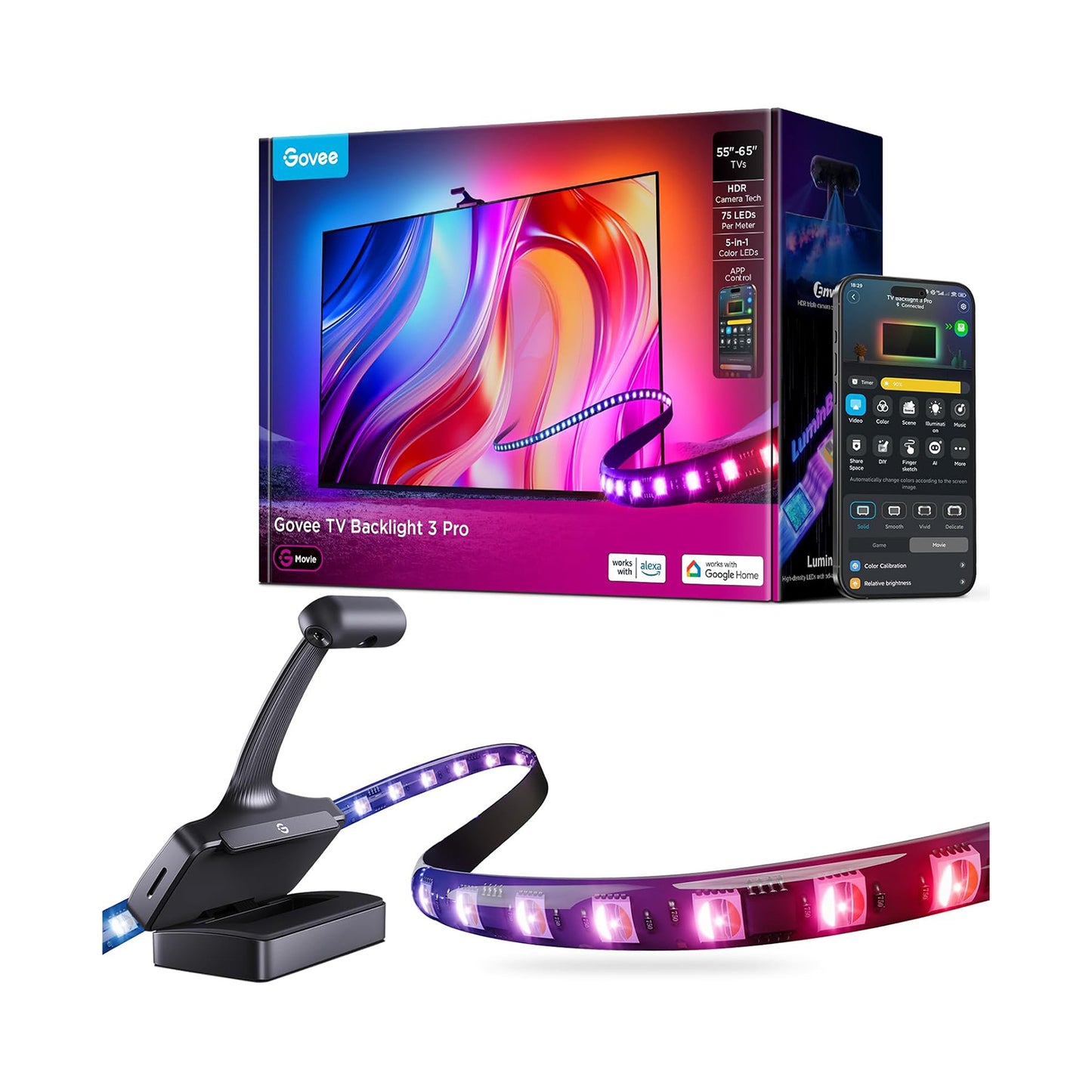 Govee TV Backlight 3S Pro 55 Inch To 65 Inch GOVEE