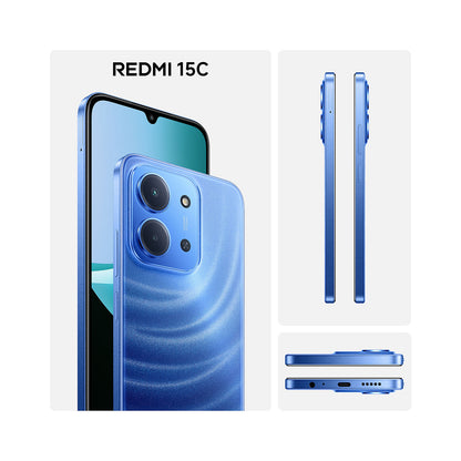 Xiaomi Redmi 15C 256GB - 8GB 2Year Warranty -Moonlight Blue MI