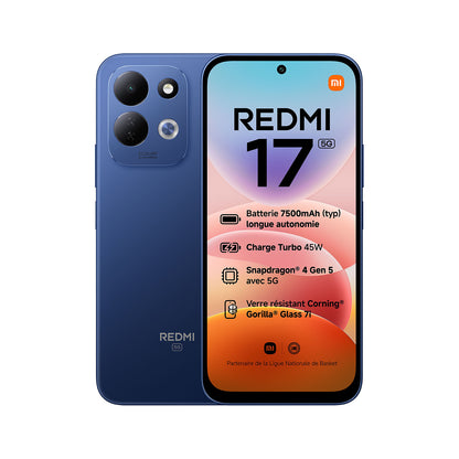 Redmi 17 5G (4x4GB) 256GB- 2Y. Warranty - Blue MI