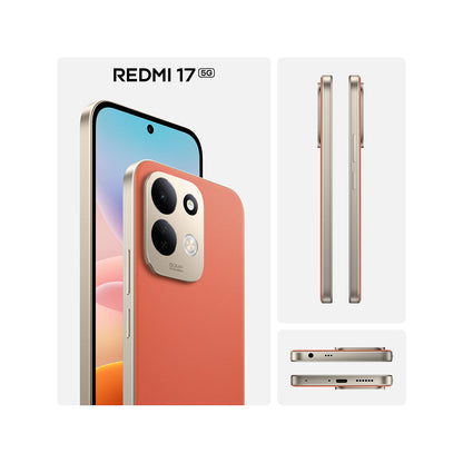 Redmi 17 5G (4x4GB) 256GB- 2Y. Warranty - Orange MI