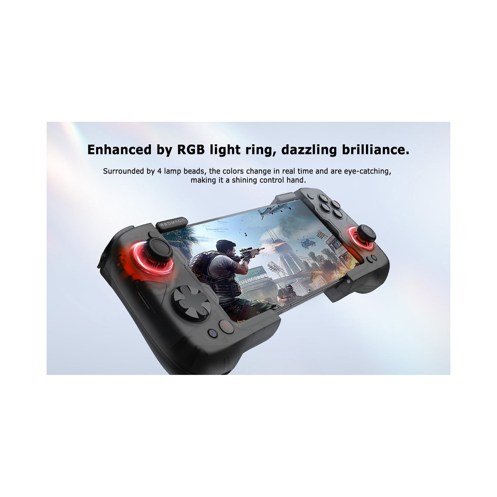 REDMAGIC Double Blade Handle With RGB Lighting