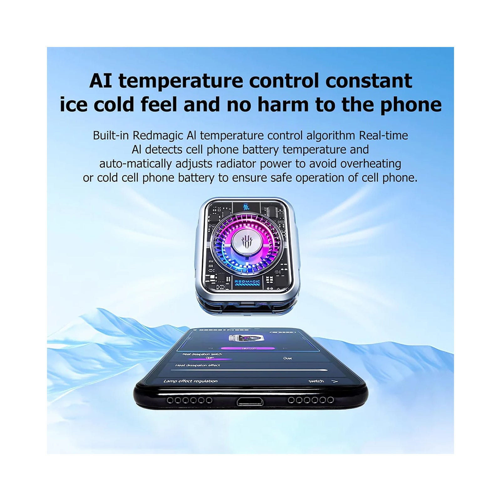 REDMAGIC Cooler 5 Pro Magnetic Edition - Transparent