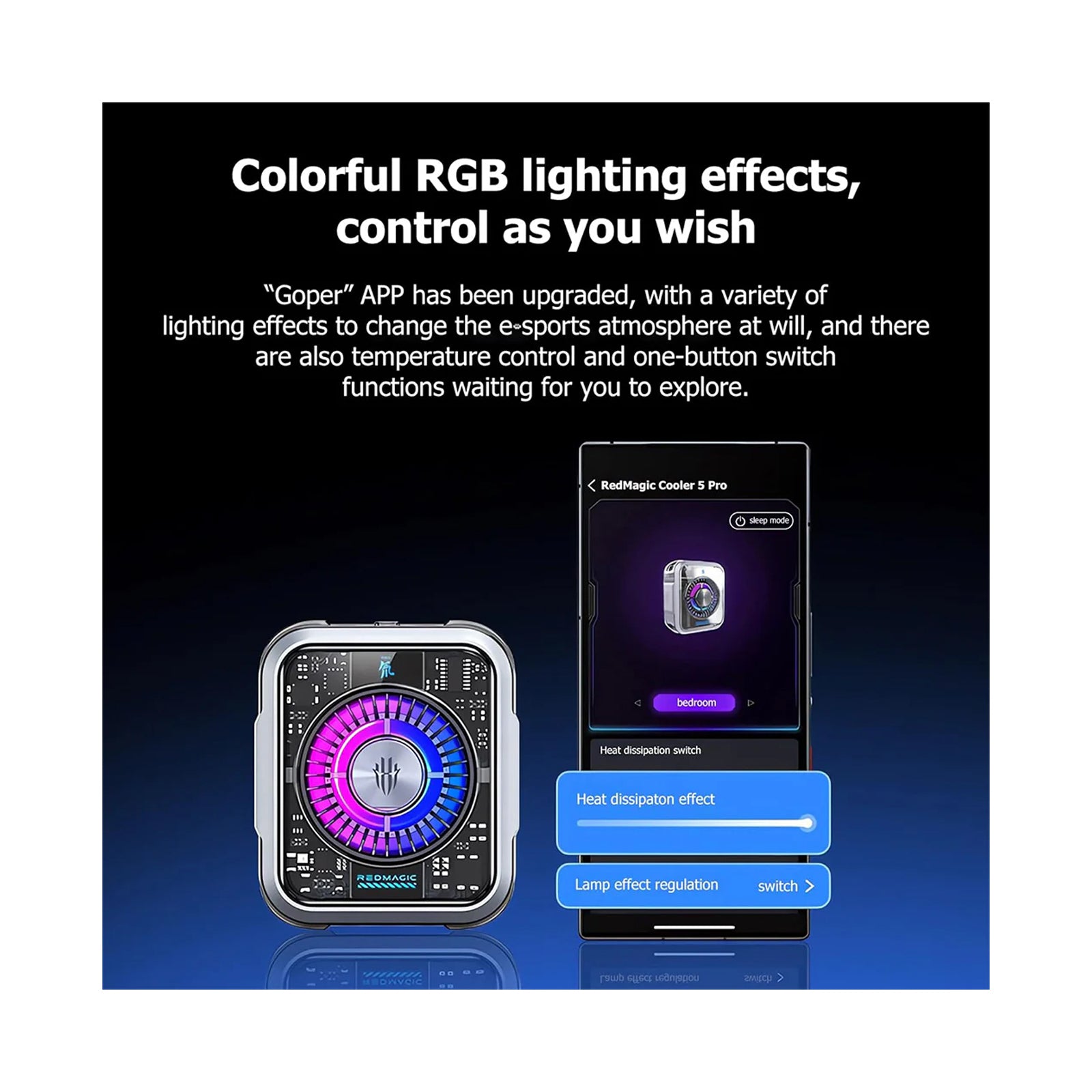 REDMAGIC Cooler 5 Pro Magnetic Edition - Transparent