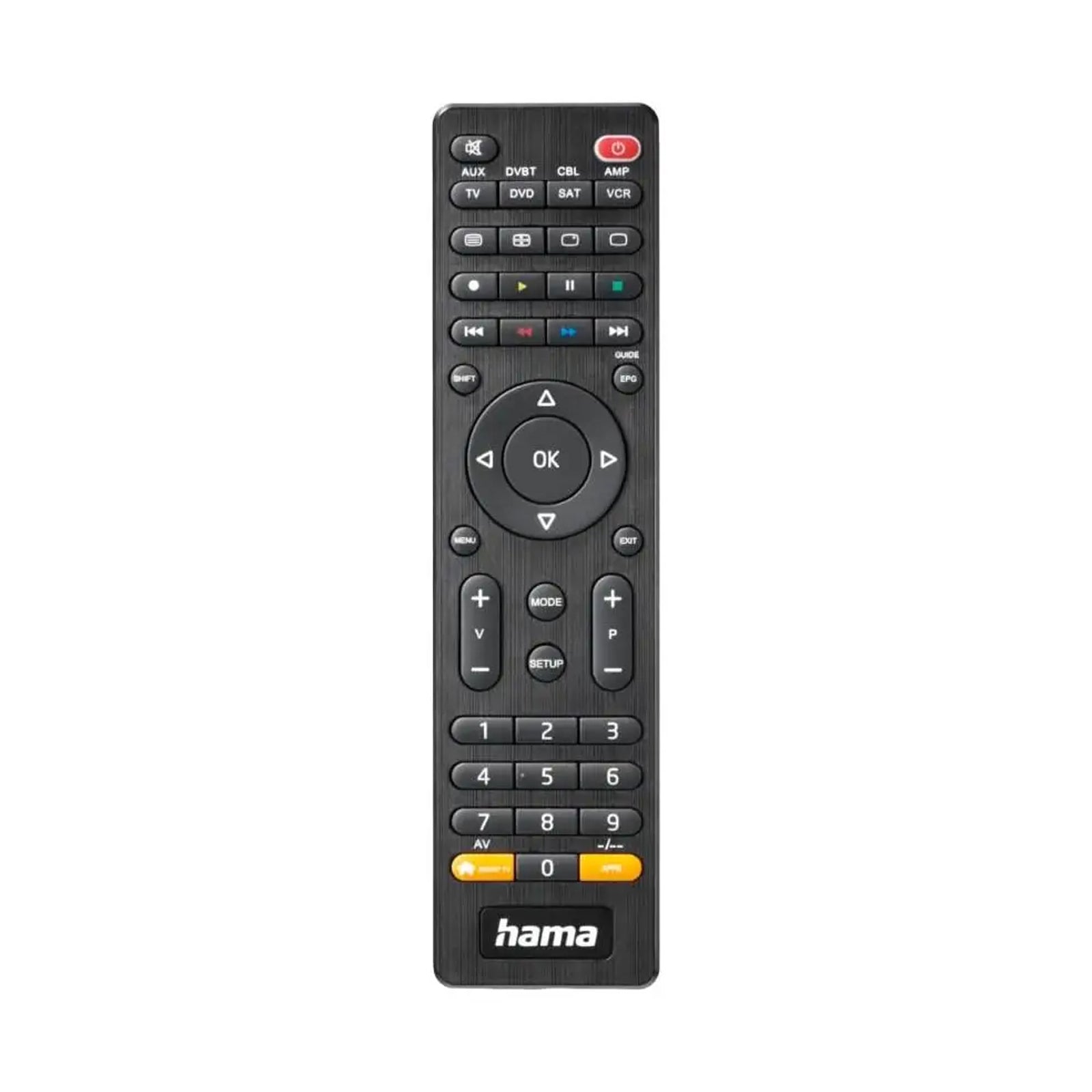 HAMA 221054 UNIVERSAL TV REMOTE CONTROL, INFRA RED