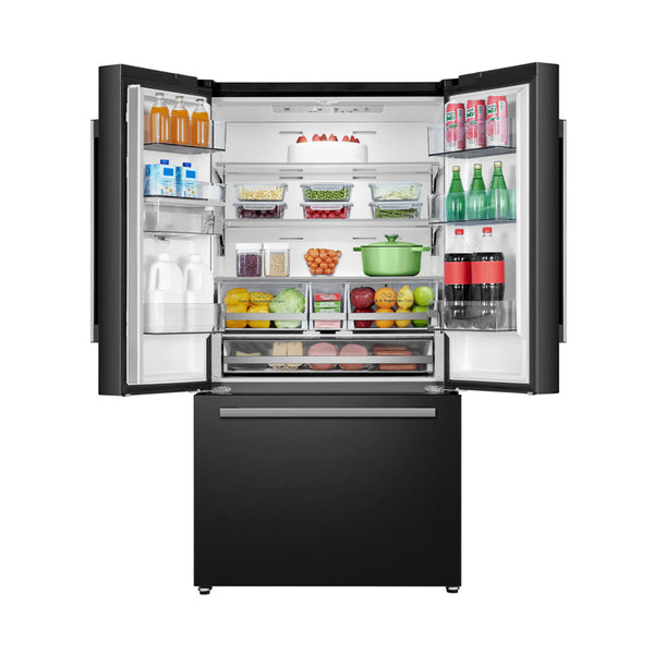 Hisense Refrigerator French Doors 22 Cf Inverter Wifi Black