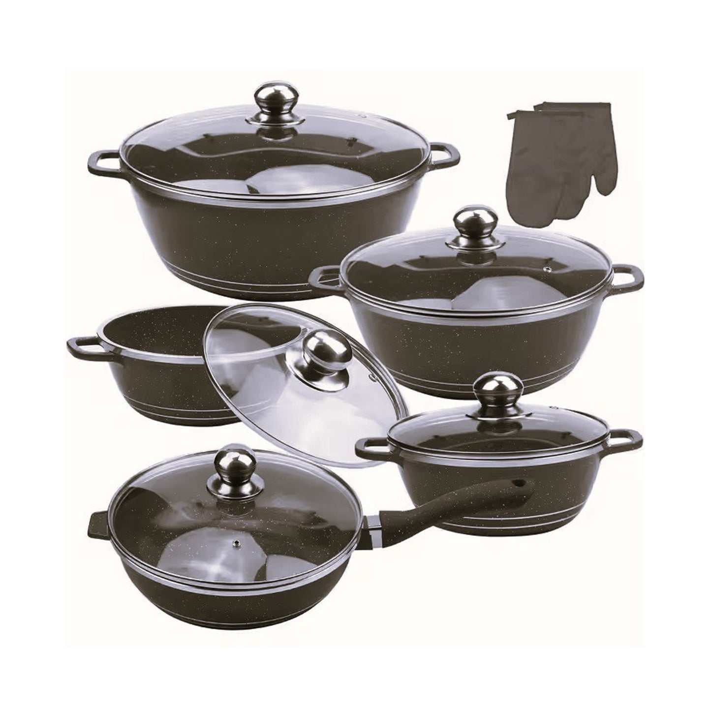 Pitob Cookware Set 10 pcs