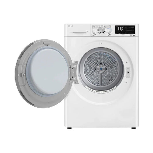 LG Dryer 9kg Dual Inverter Heat Pump White