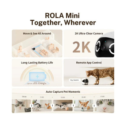 ROLA Mini FamilyBot – 2K, Night Vision
