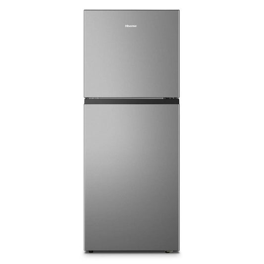 HISENSE 9 CF Refrigerator 2 Doors Top Mount Silver