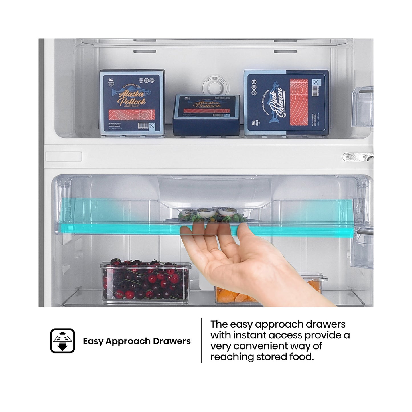 HISENSE Refrigerator Top Mount 27 CF 635L Inverter Silver