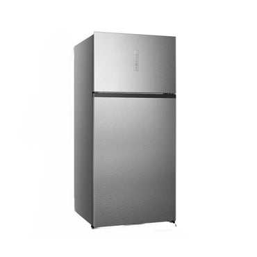 HISENSE 25 Cft Refrigerator 2 Doors Inverter Silver