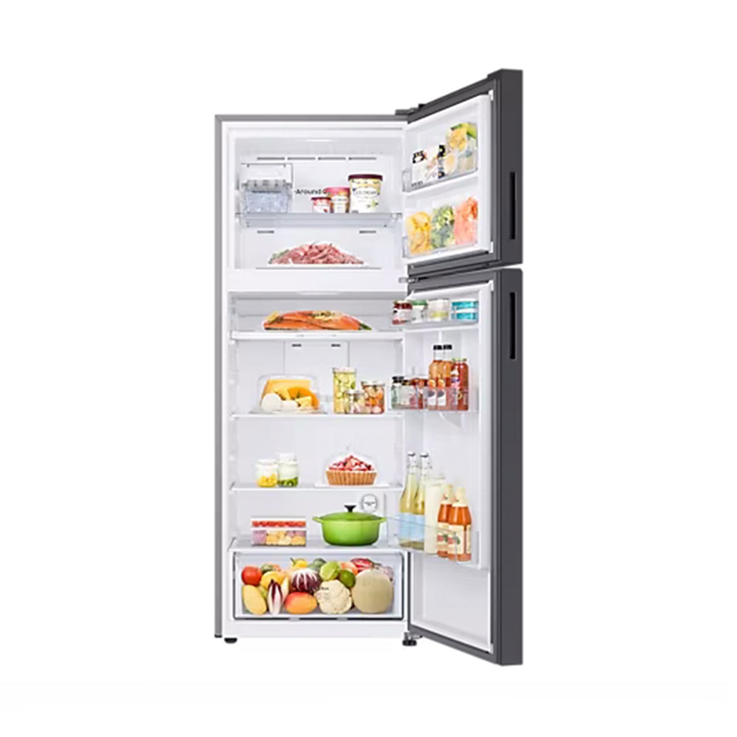 SAMSUNG 24 Cft Refrigerator 2 Doors Black