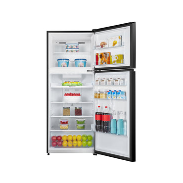 HISENSE Refrigerator 500L 2 Doors Inverter Glass Black