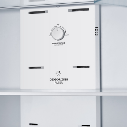 HISENSE Refrigerator Top Mount 21 CF Stainless Steel