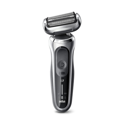 Braun Shaver Wet & Dry shaver with travel case, silver