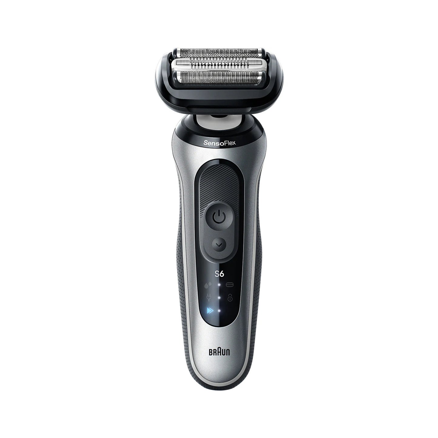 Braun Shaver Wet & Dry shaver with travel case, silver