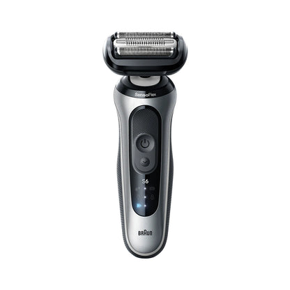 Braun Shaver Wet & Dry shaver with travel case, silver