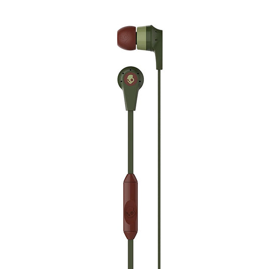 SKULLCANDY INK'D 2.0 OLIVE/BURGUNDY/MIC