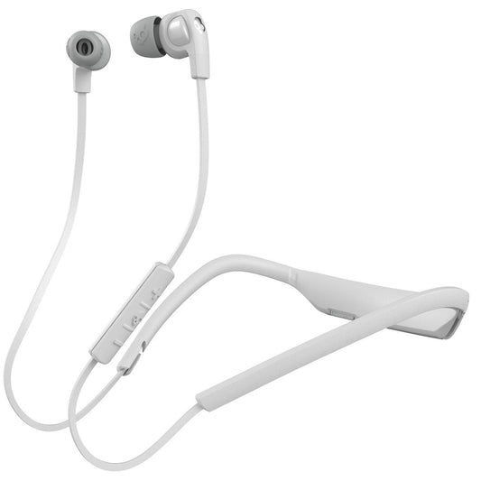 SKULLCANDY SMOKIN BUDS 2 BT WHITE/WHITE/CHROME MIC2