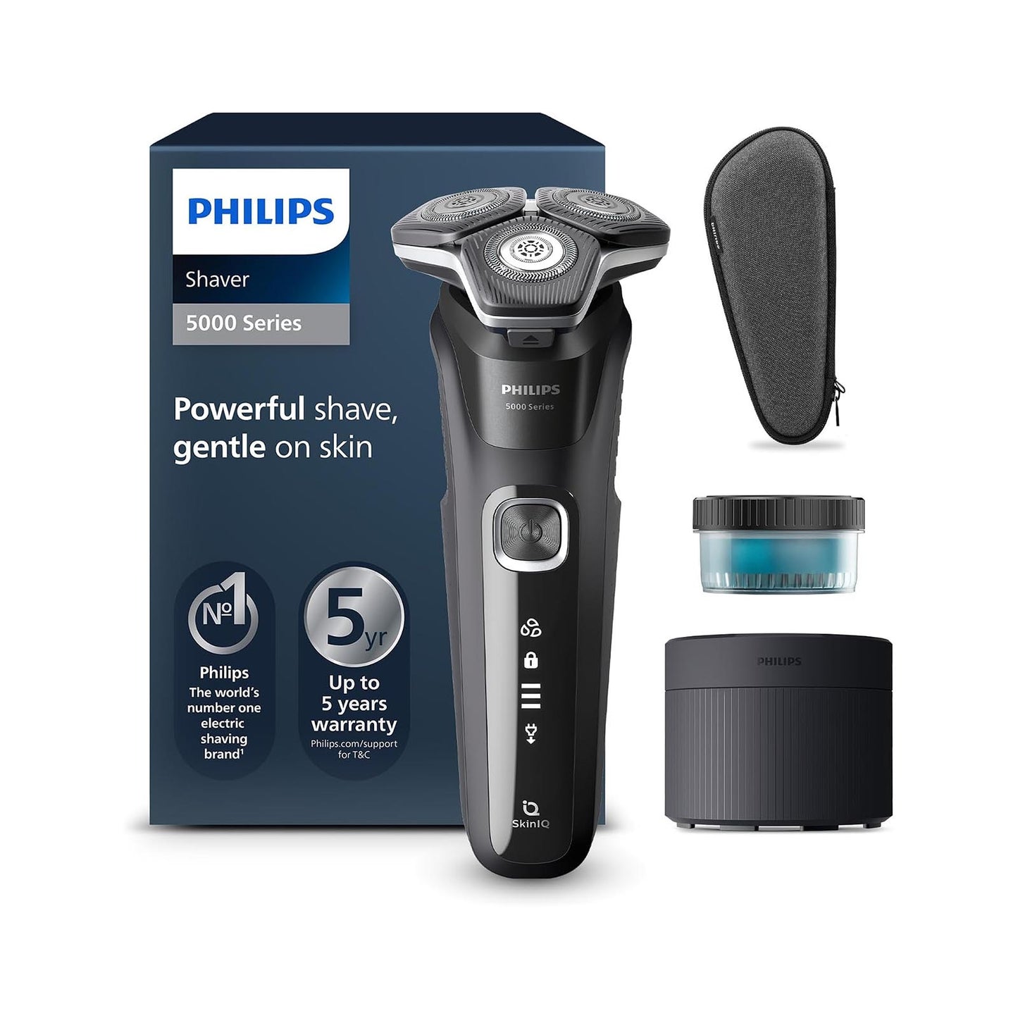 Philips wet & Dry electric shaver with SkinIQ technology PHILIPS