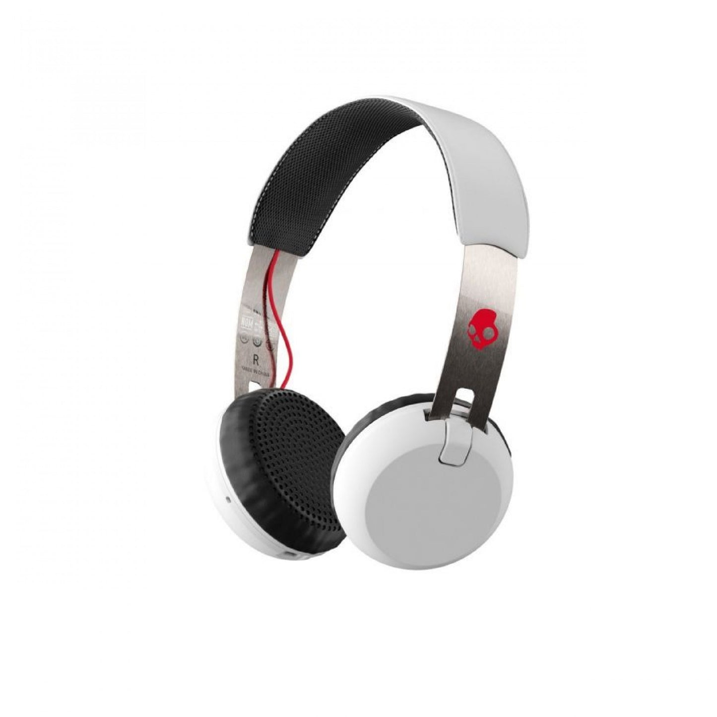 SKULLCANDY GRIND BT WHITE/BLACK/RED