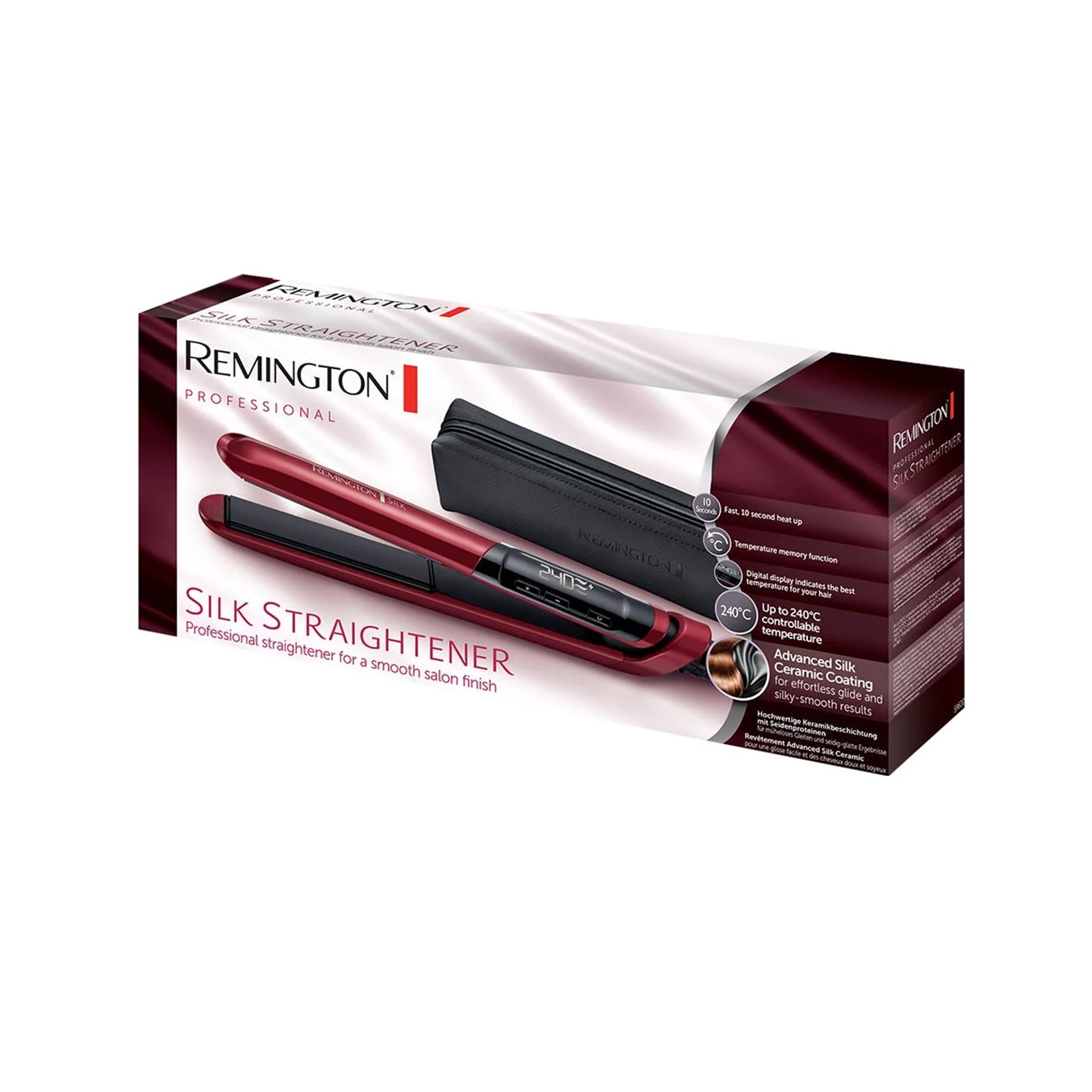 Remington Hair Straightener 150-240c  110mm plates