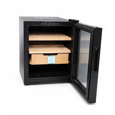 VINO CAVE Cigar Humidor 250 Cigars 10~18 C 70W Black VINO CAVE