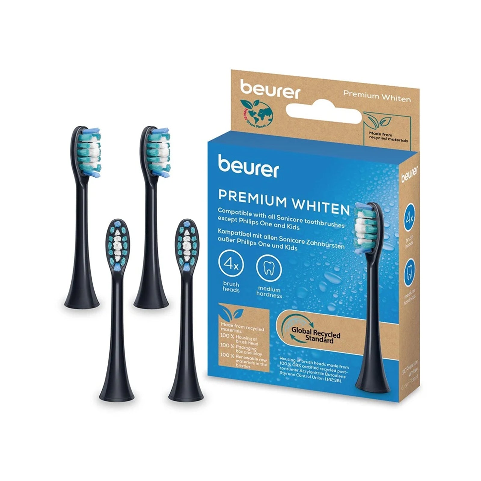 Beurer SC Replacement BRUSHES Premium Whitening