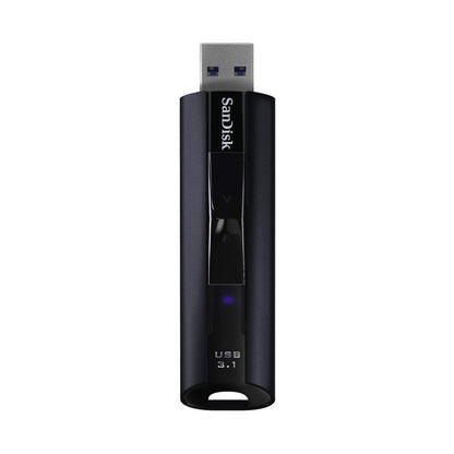 SAN DISK EXTREME PRO 128GB, USB 3.2 SOLID STATE FLASH DRIVE
