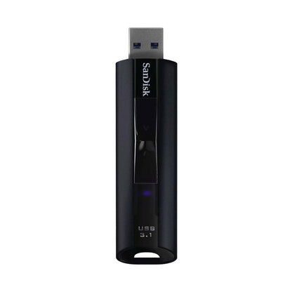 SAN DISK EXTREME PRO 256GB, USB 3.2 SOLID STATE FLASH DRIVE