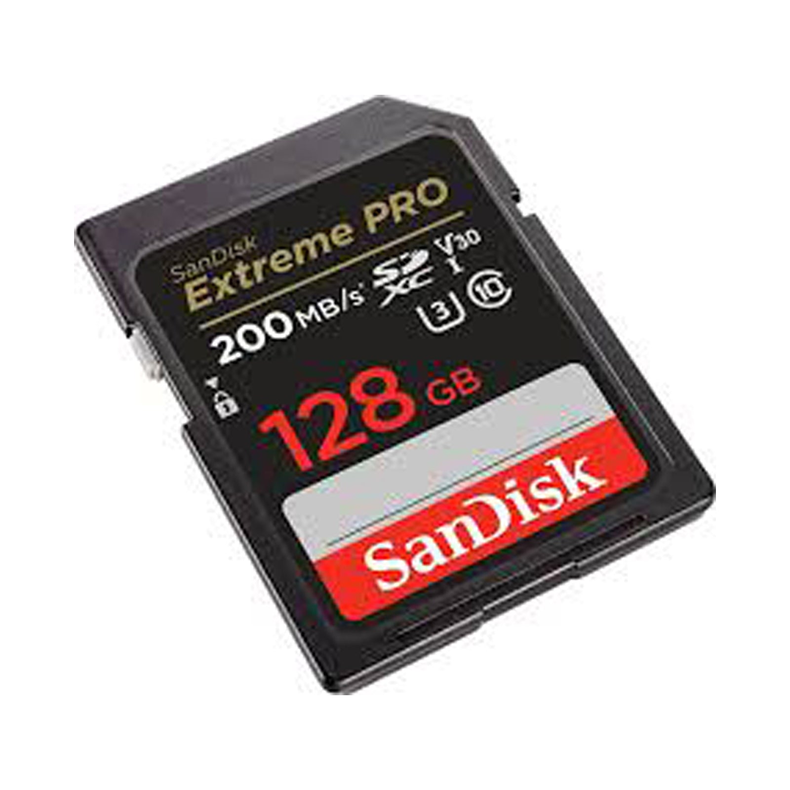 SANDISK SD EXTREME PRO 128GB - 200-140 MB/S - 1334X